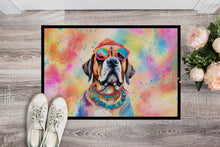 Load image into Gallery viewer, Mastiff Hippie Dawg Doormat - 24x36 Decorative Floor Mat – Indoor/Outdoor Rug with Artistic Flair