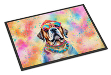 Load image into Gallery viewer, Mastiff Hippie Dawg Doormat - 24x36 Decorative Floor Mat – Indoor/Outdoor Rug with Artistic Flair
