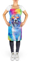 Load image into Gallery viewer, Old English Sheepdog Hippie Dawg Apron – Artist-Designed Kitchen, BBQ &amp; Craft Apron
