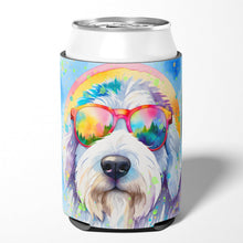 Load image into Gallery viewer, Old English Sheepdog Hippie Dawg Can or Bottle Hugger