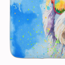 Load image into Gallery viewer, Old English Sheepdog Hippie Dawg Memory Foam Kitchen Mat