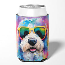Load image into Gallery viewer, Old English Sheepdog Hippie Dawg Can or Bottle Hugger