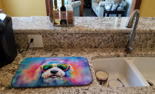 Load image into Gallery viewer, Old English Sheepdog Hippie Dawg Dish Drying Mat