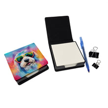 Load image into Gallery viewer, Old English Sheepdog Hippie Dawg PU Leather Note Paper Holder