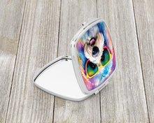 Load image into Gallery viewer, Old English Sheepdog Hippie Dawg Compact Mirror – Stylish Purse Mirror with Artistic Covers