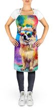 Load image into Gallery viewer, Pomeranian Hippie Dawg Apron – Artist-Designed Kitchen, BBQ &amp; Craft Apron