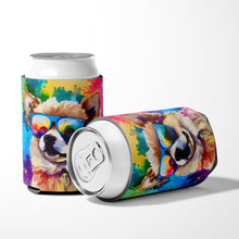 Load image into Gallery viewer, Pomeranian Hippie Dawg Can or Bottle Hugger