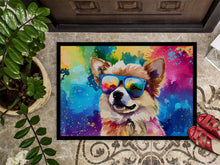 Load image into Gallery viewer, Pomeranian Hippie Dawg Doormat - 18X27 Indoor / Outdoor Rug | Made in USA
