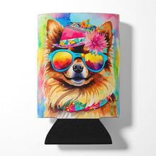 Load image into Gallery viewer, Pomeranian Hippie Dawg Can or Bottle Hugger