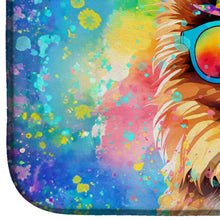 Load image into Gallery viewer, Pomeranian Hippie Dawg Dish Drying Mat