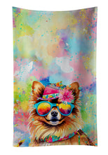 Load image into Gallery viewer, Pomeranian Hippie Dawg Kitchen Towel