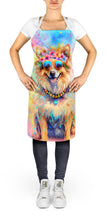 Load image into Gallery viewer, Pomeranian Hippie Dawg Apron – Artist-Designed Kitchen, BBQ &amp; Craft Apron