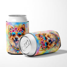 Load image into Gallery viewer, Pomeranian Hippie Dawg Can or Bottle Hugger