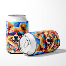 Load image into Gallery viewer, Pomeranian Hippie Dawg Can or Bottle Hugger