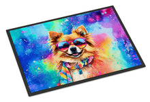 Load image into Gallery viewer, Pomeranian Hippie Dawg Doormat - 18X27 Indoor / Outdoor Rug | Made in USA