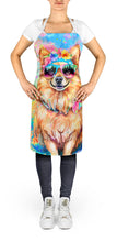 Load image into Gallery viewer, Pomeranian Hippie Dawg Apron – Artist-Designed Kitchen, BBQ &amp; Craft Apron