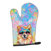Load image into Gallery viewer, Pomeranian Hippie Dawg Oven Mitt
