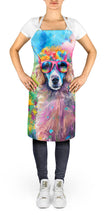 Load image into Gallery viewer, Poodle Hippie Dawg Apron – Artist-Designed Kitchen, BBQ &amp; Craft Apron