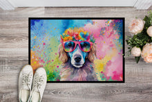 Load image into Gallery viewer, Poodle Hippie Dawg Doormat - 24x36 Decorative Floor Mat – Indoor/Outdoor Rug with Artistic Flair