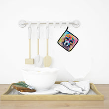 Load image into Gallery viewer, Poodle Hippie Dawg Pot Holders - Set of 2 Decorative Kitchen Helpers | Made in the USA