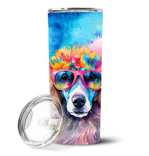 Load image into Gallery viewer, Poodle Hippie Dawg Stainless Steel Skinny Tumbler
