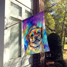 Load image into Gallery viewer, Pug Hippie Dawg House Flag