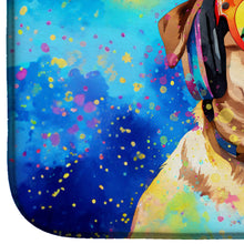 Load image into Gallery viewer, Pug Hippie Dawg Dish Drying Mat