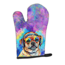 Load image into Gallery viewer, Pug Hippie Dawg Oven Mitt