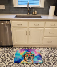 Load image into Gallery viewer, Pug Hippie Dawg Memory Foam Kitchen Mat