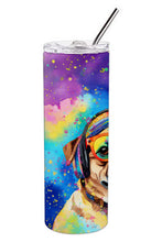 Load image into Gallery viewer, Pug Hippie Dawg Stainless Steel Skinny Tumbler