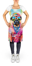 Load image into Gallery viewer, Pug Hippie Dawg Apron – Artist-Designed Kitchen, BBQ &amp; Craft Apron