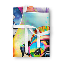 Load image into Gallery viewer, Pug Hippie Dawg Apron – Artist-Designed Kitchen, BBQ &amp; Craft Apron