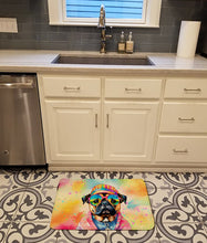 Load image into Gallery viewer, Pug Hippie Dawg Memory Foam Kitchen Mat