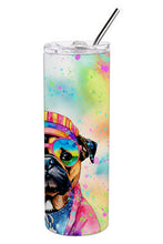 Load image into Gallery viewer, Pug Hippie Dawg Stainless Steel Skinny Tumbler