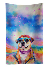 Load image into Gallery viewer, Pug Hippie Dawg Kitchen Towel