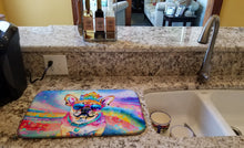 Load image into Gallery viewer, Pug Hippie Dawg Dish Drying Mat
