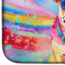Load image into Gallery viewer, Pug Hippie Dawg Dish Drying Mat