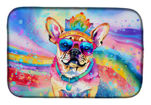 Load image into Gallery viewer, Pug Hippie Dawg Dish Drying Mat