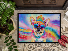 Load image into Gallery viewer, Pug Hippie Dawg Doormat - 18X27 Indoor / Outdoor Rug | Made in USA
