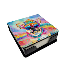 Load image into Gallery viewer, Pug Hippie Dawg PU Leather Note Paper Holder