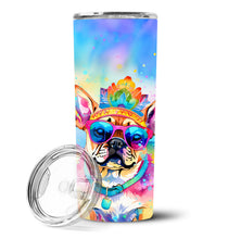 Load image into Gallery viewer, Pug Hippie Dawg Stainless Steel Skinny Tumbler