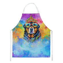 Load image into Gallery viewer, Rottweiler Hippie Dawg Apron – Artist-Designed Kitchen, BBQ &amp; Craft Apron
