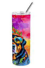 Load image into Gallery viewer, Rottweiler Hippie Dawg Stainless Steel Skinny Tumbler