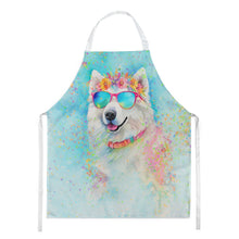 Load image into Gallery viewer, Samoyed Hippie Dawg Apron – Artist-Designed Kitchen, BBQ &amp; Craft Apron