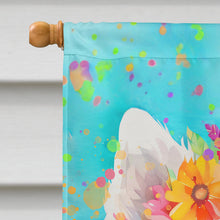 Load image into Gallery viewer, Samoyed Hippie Dawg House Flag