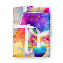 Load image into Gallery viewer, Samoyed Hippie Dawg Apron – Artist-Designed Kitchen, BBQ &amp; Craft Apron