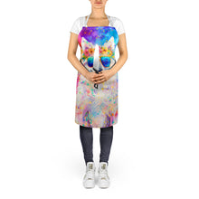Load image into Gallery viewer, Samoyed Hippie Dawg Apron – Artist-Designed Kitchen, BBQ &amp; Craft Apron