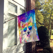 Load image into Gallery viewer, Samoyed Hippie Dawg House Flag