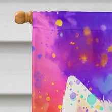 Load image into Gallery viewer, Samoyed Hippie Dawg House Flag