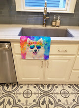 Load image into Gallery viewer, Samoyed Hippie Dawg Kitchen Towel
